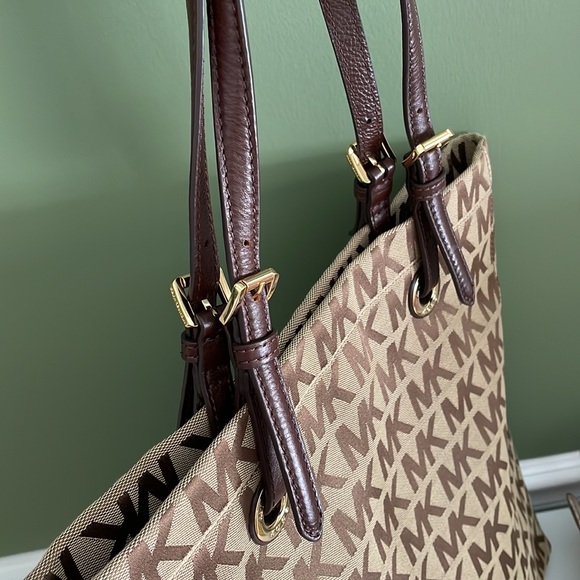 Michael Kors Canvas Tote - Picture 3 of 5